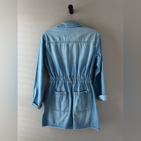 Universal Thread Light Blue Mini Dress - Picture 2 of 3